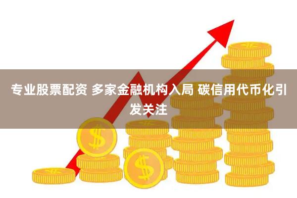 专业股票配资 多家金融机构入局 碳信用代币化引发关注